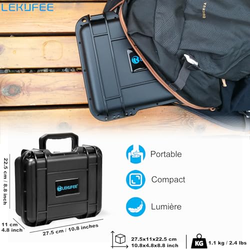 Étui de transport Lekufee DJI Pocket 2 rigide et robuste de haute qualité - 4