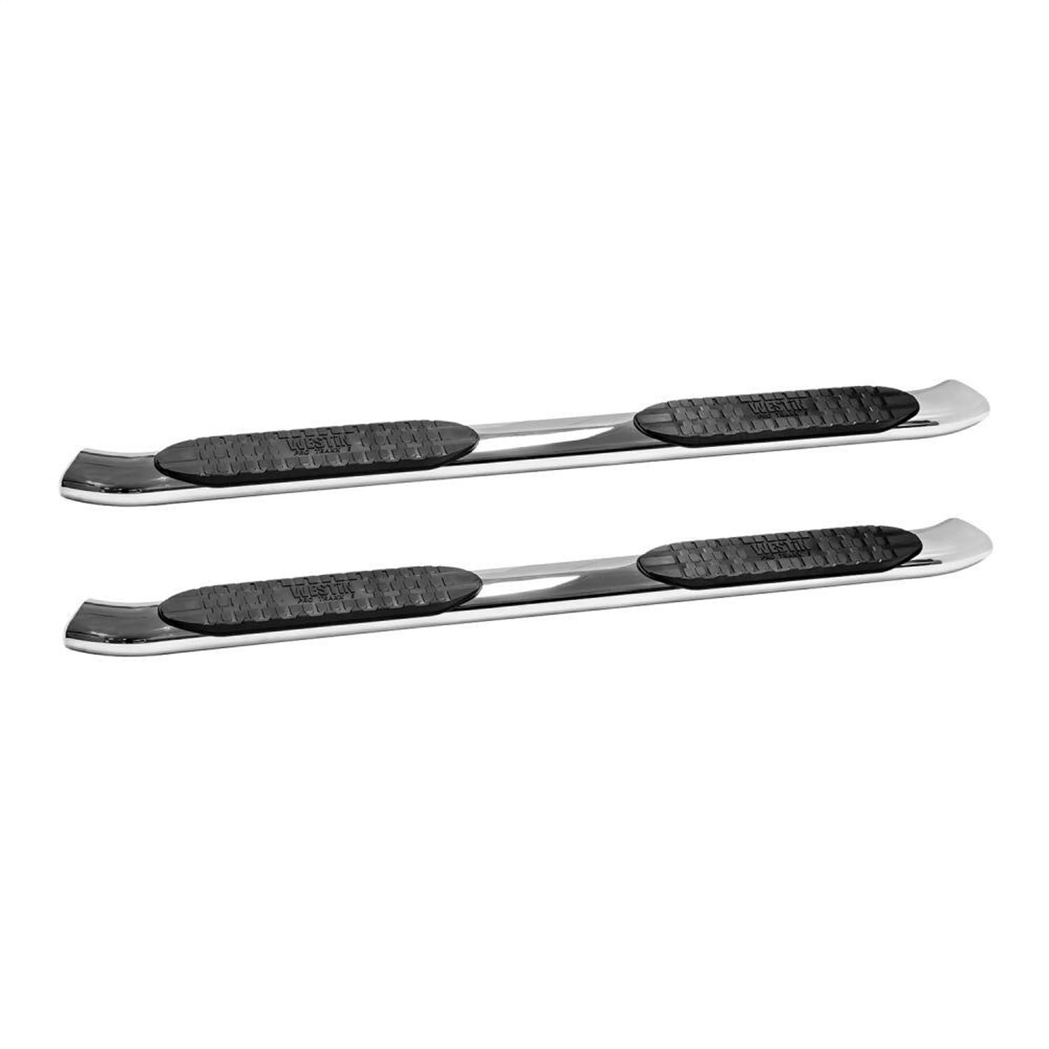 Westin 21-53520 PRO TRAXX 5 Oval Nerf Bars fits 2009-2014 F150 SuperCrew Polished Pair