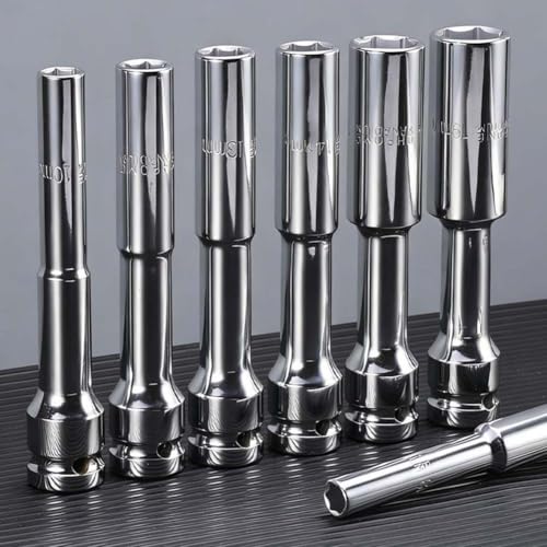 Clés à douille hexagonale Lecreatekit de 8 à 19 mm pour visseuse à percussion - 3