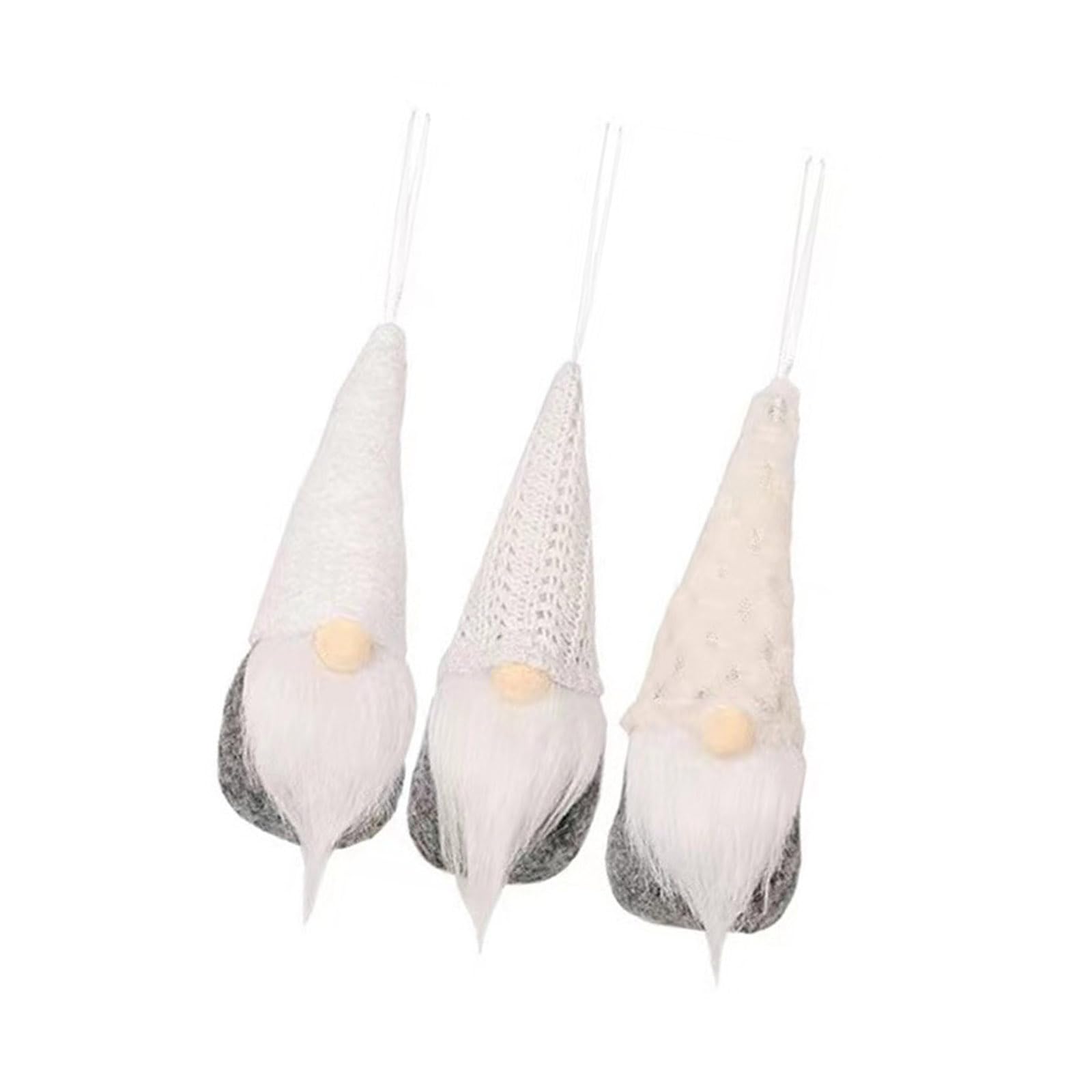 Jazuaiao Knitted Hat Gnomes Doll Unique Dwarf Hanging Decoration Knit Cloth Christmas Ornament for Holiday Homes Party Traditional Gnomes Tree Decoration