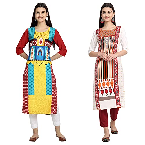 Image of Women's Crepe Regular Kurta