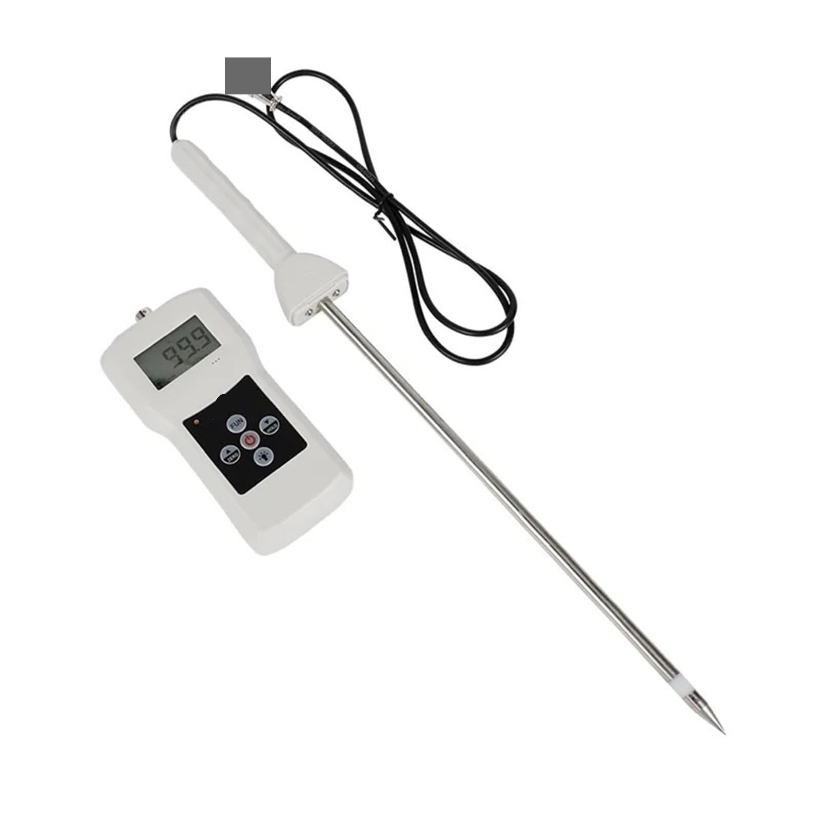 Feuchtigkeitsmesser, 2 Stück Hochfrequenz-Bodenfeuchtemessgerät,für Brennholzpapier