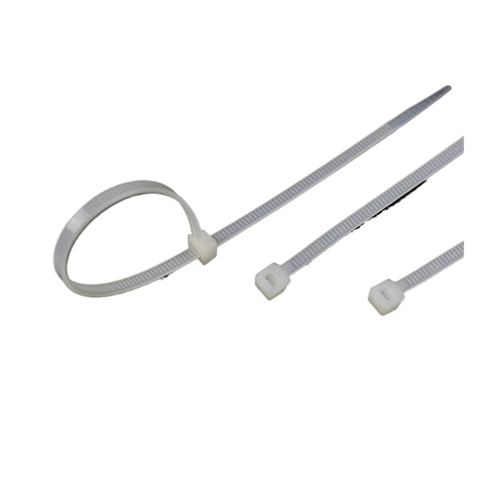 Fascette per Cavi Fascette fermacavi in ​​Nylon da 250 Pezzi/Confezione 8 * 300mm Larghezza 5,1mm Fascette fermacavi in ​​Nylon autobloccanti in plastica con Cerniera(Black And White)