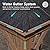 Domi Hardtop Gazebo 14x24FT, Outdoor Gazebo with Galvanized Steel Double Roof, Aluminum Frame, Built-in Gutter System, Curtain and Netting, Metal Gazebo Pavilion for Patio Deck Garden, Wood-Looking