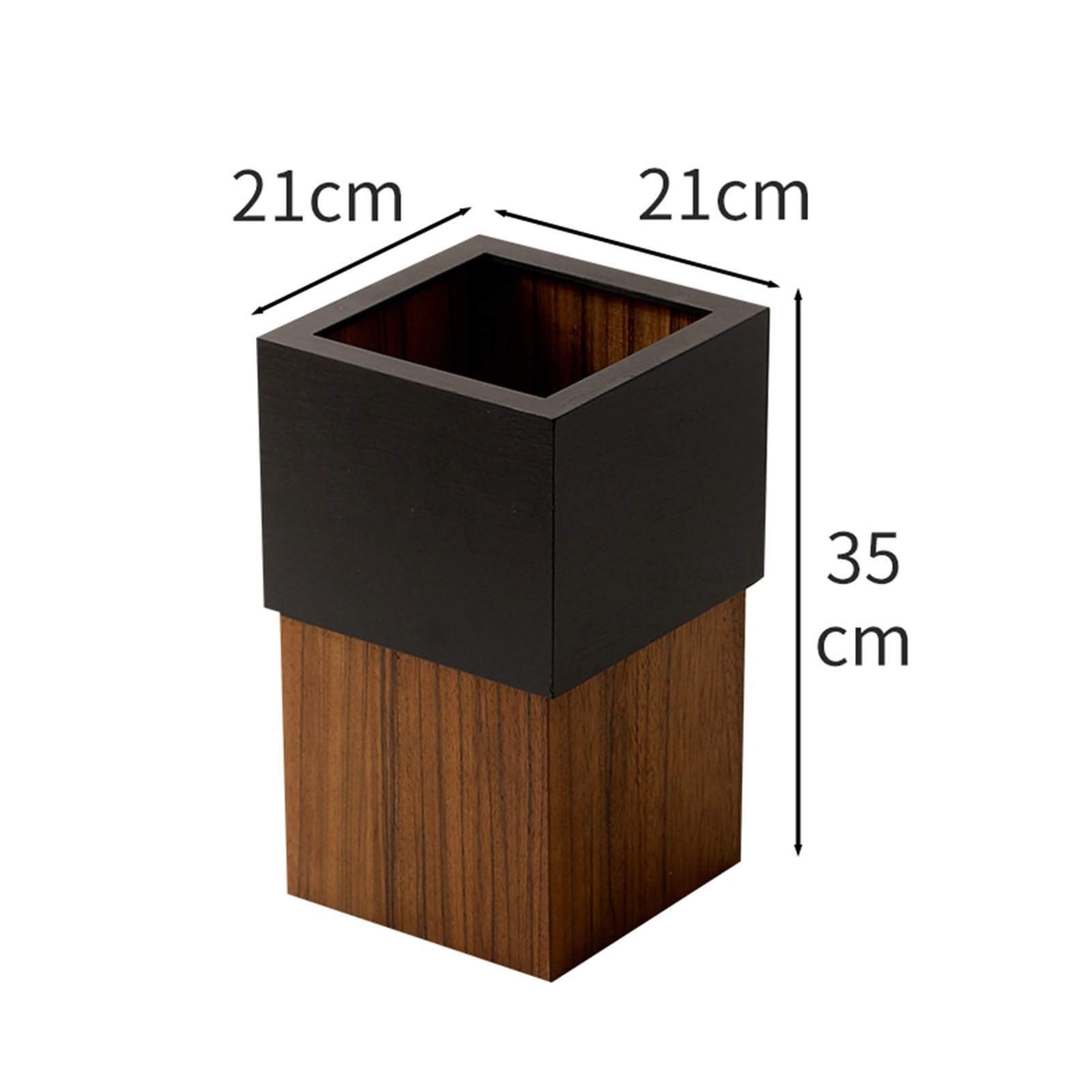 Pattumiera da Bagno Cestino Decorativo Quadrato, pattumiera for Accessori for la casa, Cucina e Il Bagno