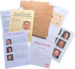 Jogo Detetive Investigação Criminal Resolva Casos Criminais - Caso 0002