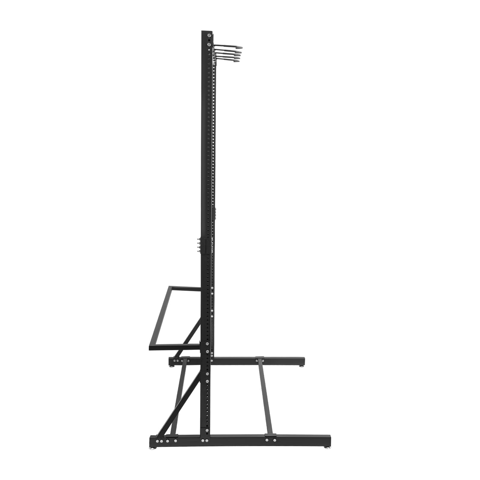 Supporto indipendente per 5 biciclette, porta bici verticale, organizer per biciclette, per garage, officine e negozi di biciclette, capacità di carico 150 kg