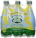 Poland Spring Sparkling Natural Spring Water, Lemon, 16.9 oz, 6 pk