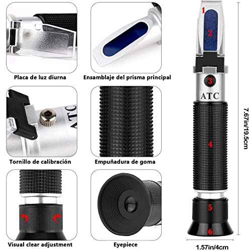 Reviews de Refractómetros del mes. 6 Refractómetros marca LEIDSANY (3)