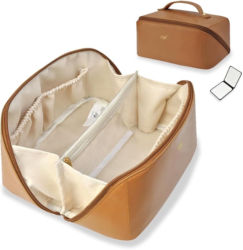 Necessaire de viagem NGIL marrom média