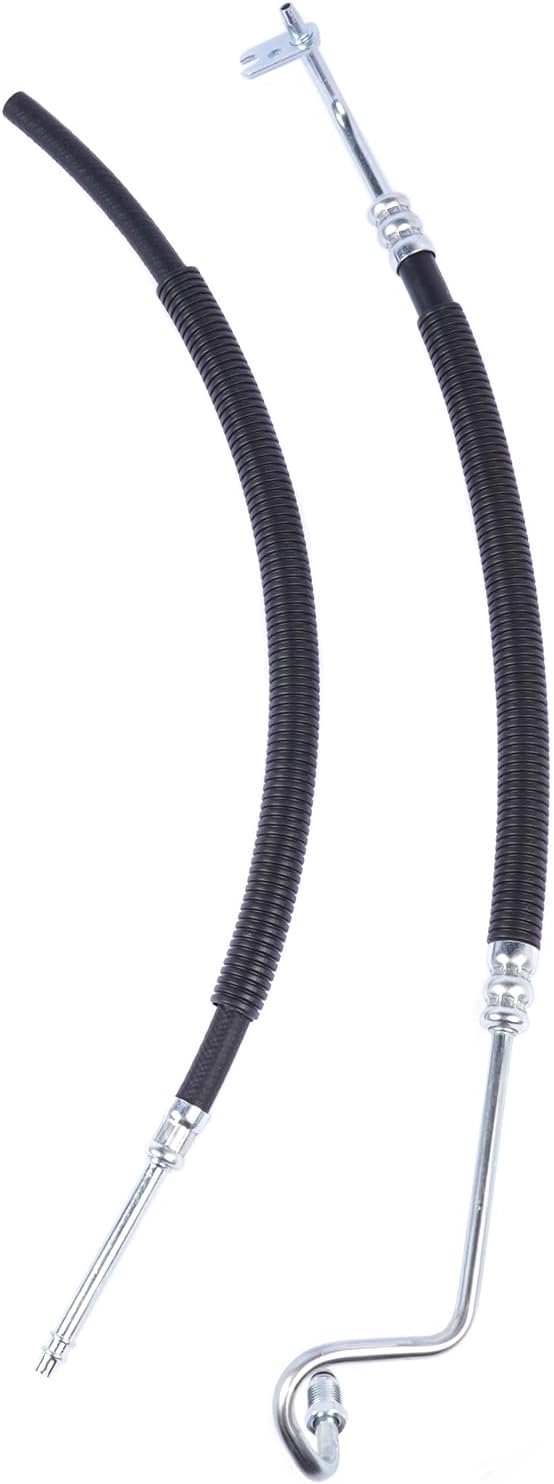 GELUOXI 2Pcs Power Steering Pressure & Return Hose Replacement for Chevy Avalanche Silverado Suburban 1500 Tahoe GMC Sierra Yukon/Yukon XL 1500 Cadillac Escalade 15812564 15812565