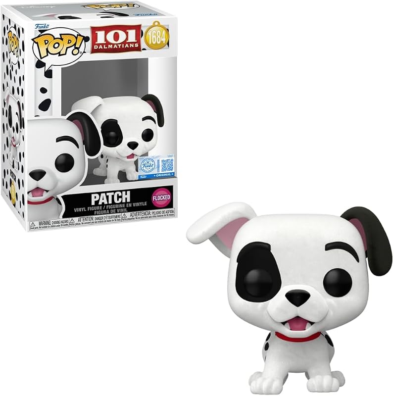 Candide, Funko POP! Patch (Flocked) Disney Exclusive 101 Dalmatians - 2.75"