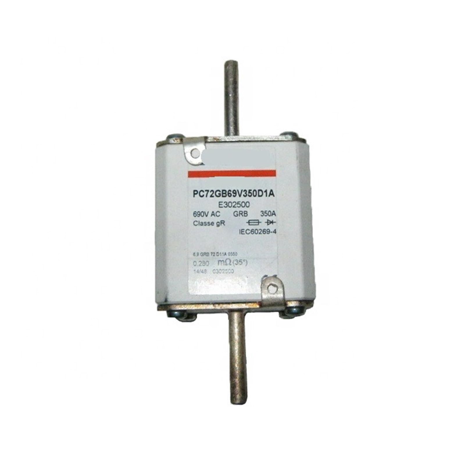 Fusible de protection 690 V 350 A E302500 cartouche de rechange industrielle