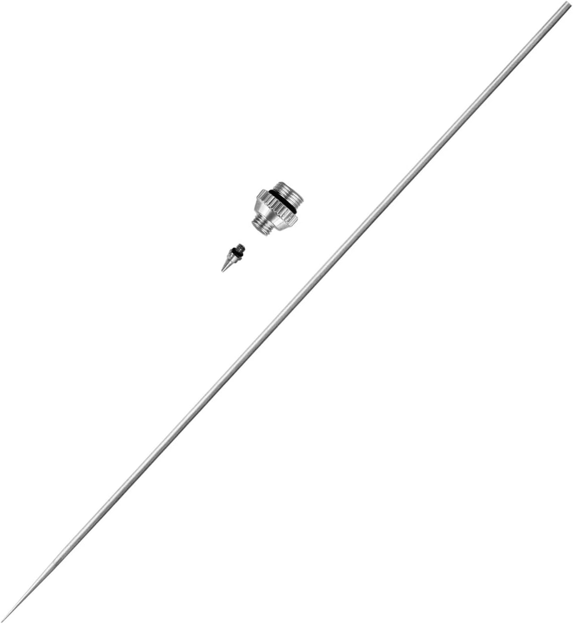 Master Airbrush 3 Needle, Nozzle, Cap Kit for G44,G43,G45,G48,SB82,SB86
