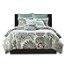 INK+IVY Mira 200TC Comforter Set, King, Blue, King/Cal King(104