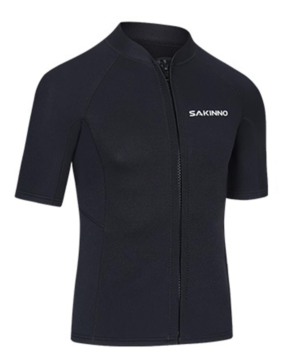Wetsuit Top Hommes 2mm Wetsuit Veste Néoprène À Manches Longues Plongée Costume pour Sport Nautique
