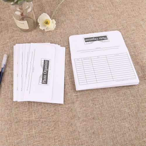 Lineco, Photo File Envelopes 4X6 Inch, Acid-Free Picture Organizer, White Archival Photograph Collection for Postcards, Greeting Cards (25/Pack, 2 Packs) - Thumbnail 6