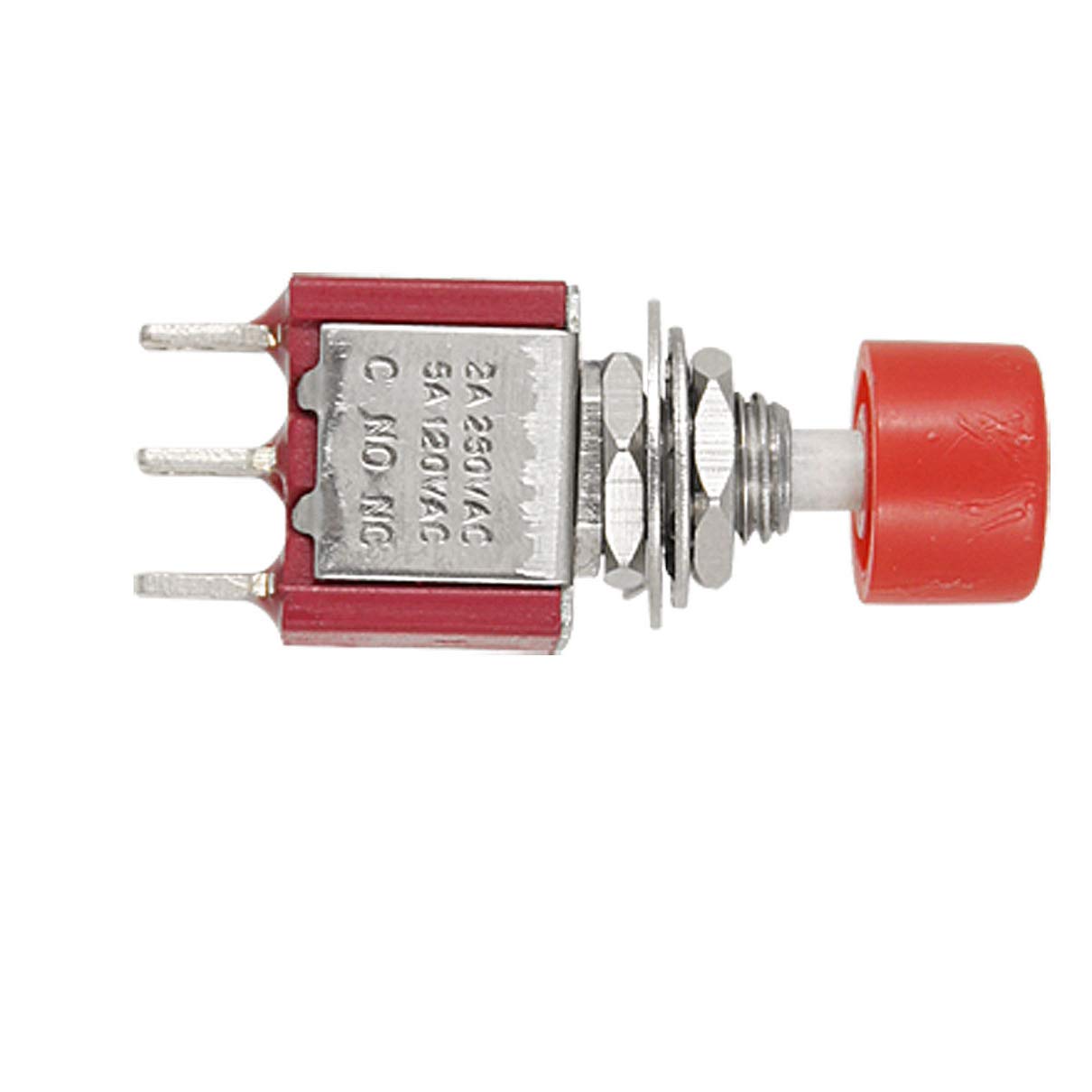 Interruttore a Pulsante Momentaneo a 3 Pin da 50 Pezzi 6mm Interruttore a Pulsante Momentaneo a 3 Pin da 50 Pezzi 6mm