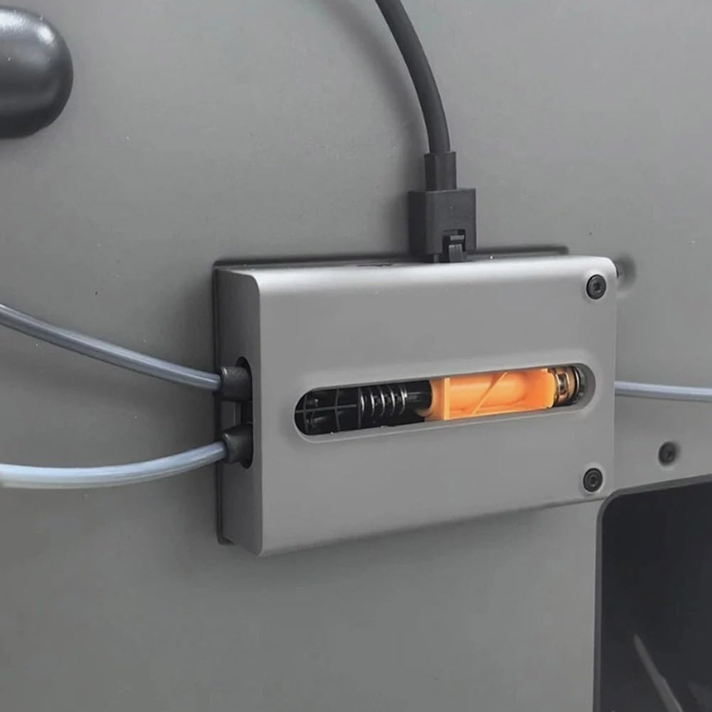 für Bambu Lab P2S Feed Buffer Ersatz, hochfestes Filament-Dämpfungsmodul mit orangefarbenem Kern, für 3D-Druckerzubehör, um Überspringen und Bruch zu verhindern