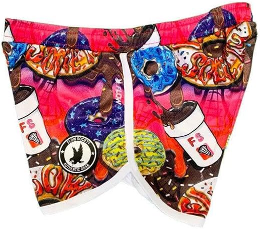 Flow Society Girls Donut Flow Attack Short Pink - Image 2