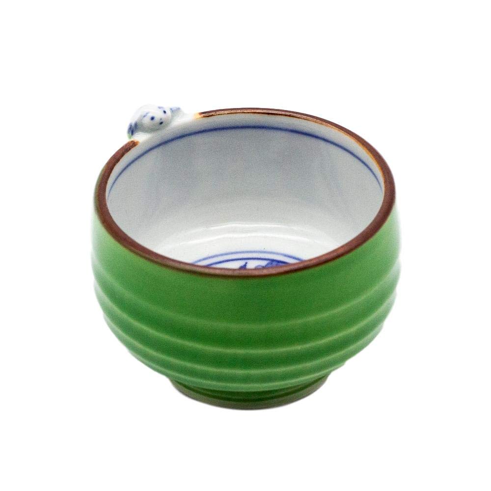 昇峰　清水焼　京焼　盃　酒器　猪口　交趾 Amazon.co.jp: 京焼 清水焼 昇峰窯 ぐい呑 交趾一閑人 ライトグリーン