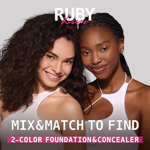 Ruby Kisses RDF 3D Face Creator Cream Foundation & Concealer, 12 Hours Long Lasting, Medium To Full Coverage, Non-Greasy, Ideal For Makeup & Contour Palette thumb #4