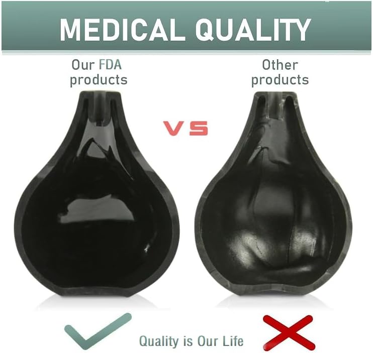 Miniatura 3 de Kit de 9 bombillas de enema para hombres y mujeres, manguera de silicona de 19 pulgadas, boquilla de enema, tubo de colon, ducha vaginal anal, bomba