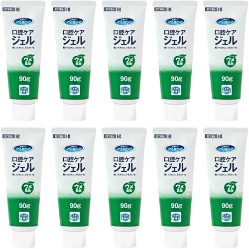 【まとめ買い】 カワモト マウスピュア 口腔ケアジェル ウメ風味 90g 介護用品 口腔保湿 ドライマウス (10個セット)
