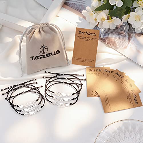Image of Tarsus 2 /3 /4 /5 /6 Pcs Best Friend Bracelets Bff Matching Heart Bracelet