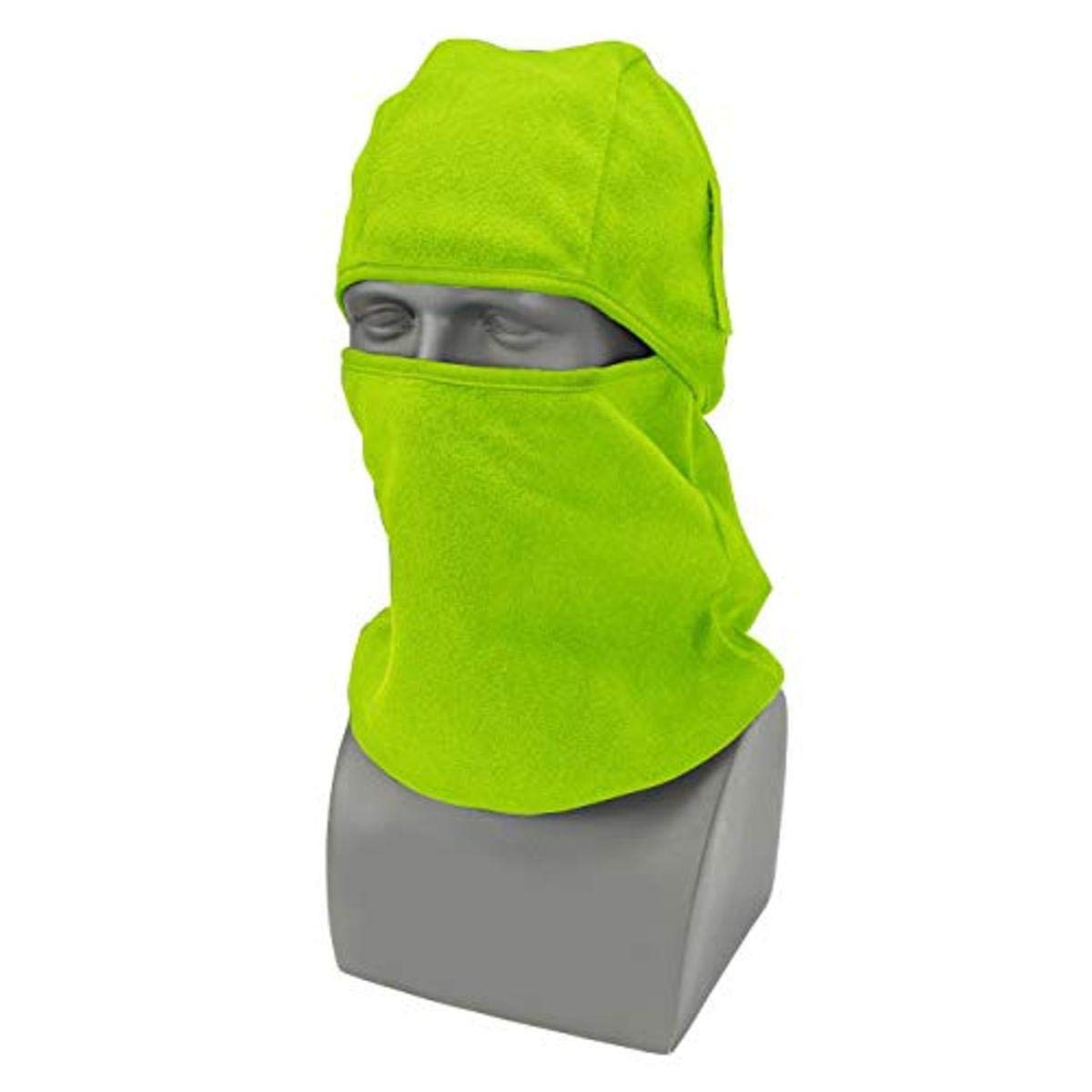 3-in-1 Fleece Balaclava - High Visibility Green