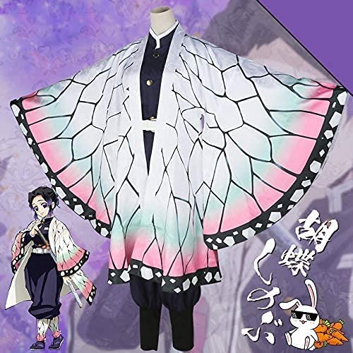鬼滅の刃 コスプレ衣装 胡蝶 しのぶ 140cm髪飾り+カナフ120cm髪飾り 胡蝶しのぶ（こちょうしのぶ） コスプレ衣装 【鬼滅の刃