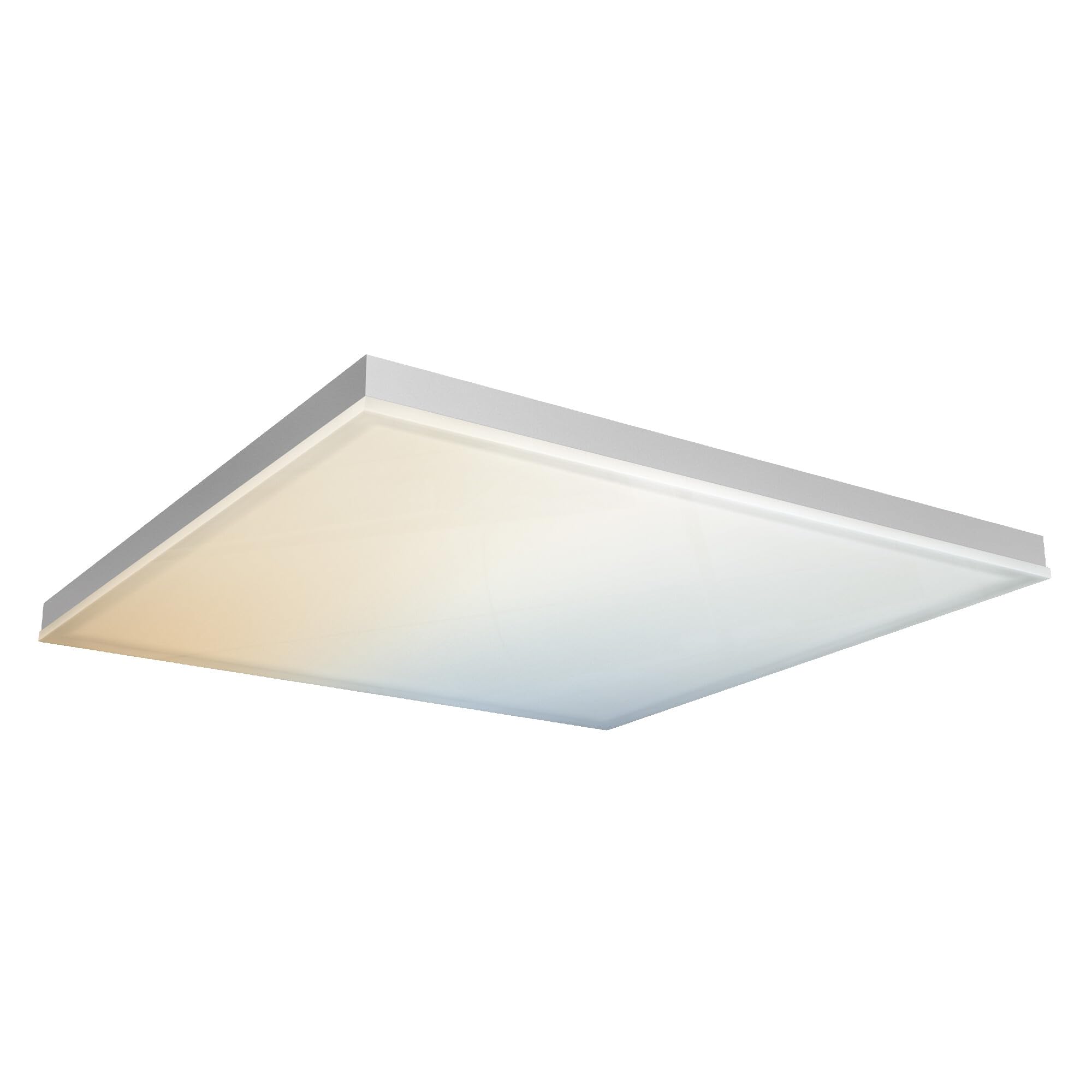 LEDVANCE Smarte LED Deckenleuchte, Panel für Innen mit WiFi Technologie, Lichtfarbe änderbar (3000K-6500K), RGB-Farben änderbar, 300mm x 300mm, Kompatibel mit Google und Alexa Voice Control, SMART+