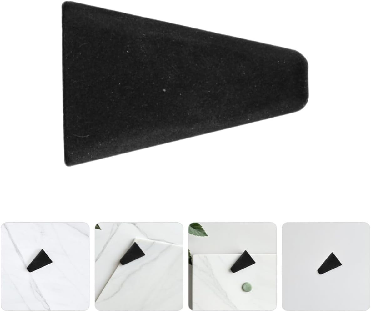 16pcs Silicone Feet for Dehydrator Rack and Air Fryer Rack Attachments Sturdy Silicone Material and Dishwasher Safe Design, Black Corner Protectors for Kitchen Accessories