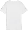 Puma Niño BMW M Motorsport Bloque Gráfico Camiseta Manga Corta Casual - Blanco 7