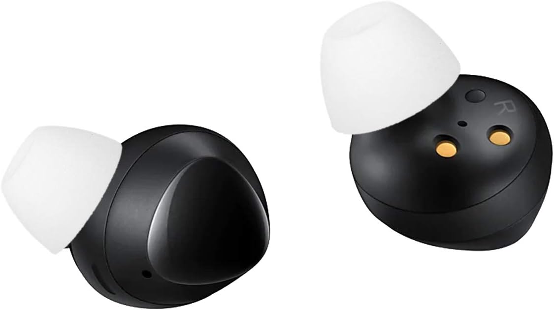 kwmobile 4X Replacement Ear Tips Compatible with Samsung Galaxy Buds/Buds Plus - Set of Silicone Eartips for Earbuds Headphones