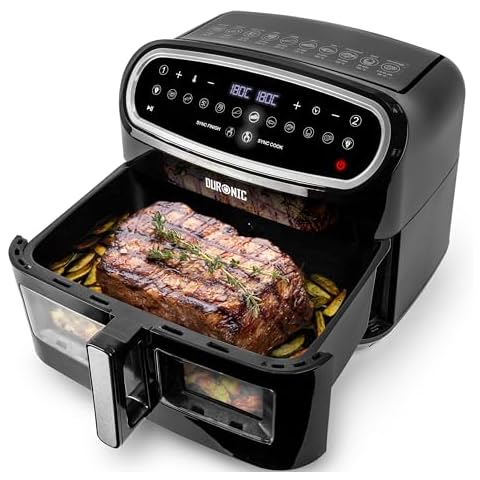 Duronic AF14 BK Air Fryer with 10L Drawer Cover