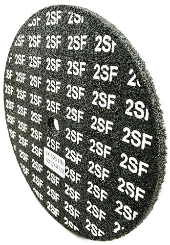 Image of EXL Unitized Wheel, Silicon Carbide, 6 inch Diameter x 1 /4 inch Wide x 1 /2 inch Arbor, 2S Fine | 13741 | (Pack of 1)