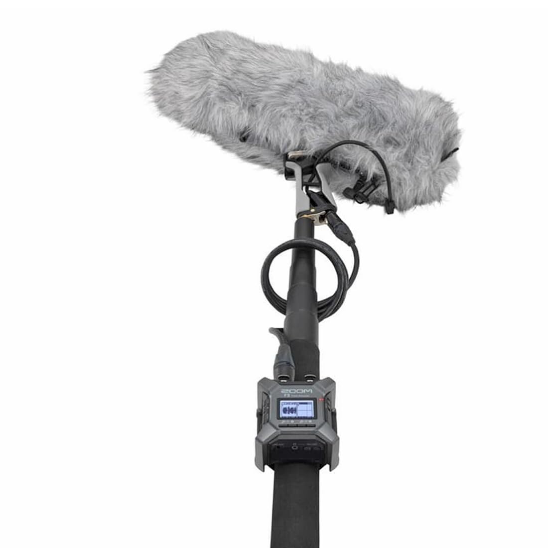 Zoom F3 Multitrack Field Recorder 2-ścieżkowy rejestrator - keepdrum Bundle