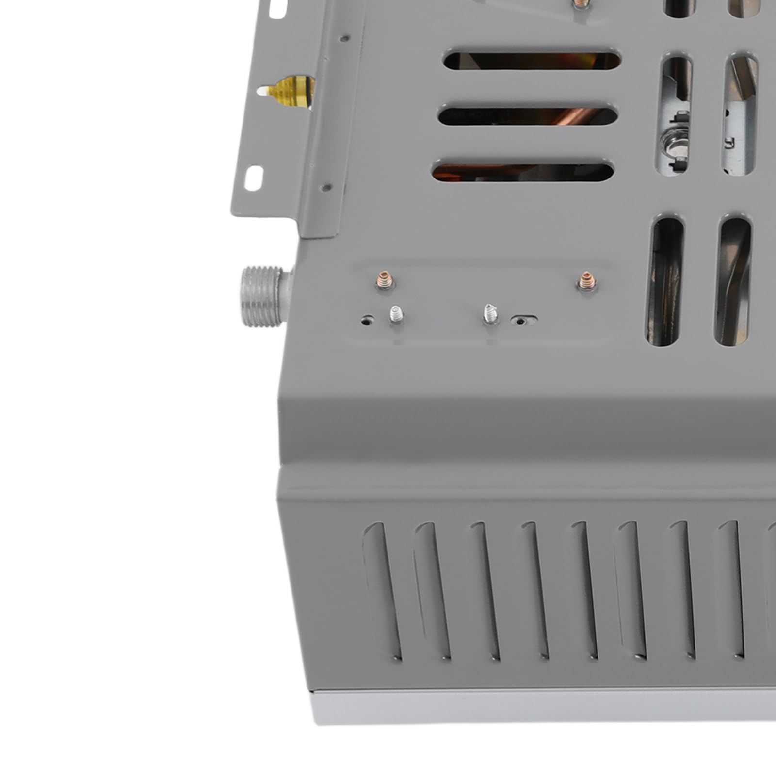 Calentador de agua de gas de 8 L, calentador de agua LPG, calentador de agua instantáneo de 16 kW, tamaño de interfaz G1/2", control de temperatura de la CPU, calentador instantáneo sin depósito