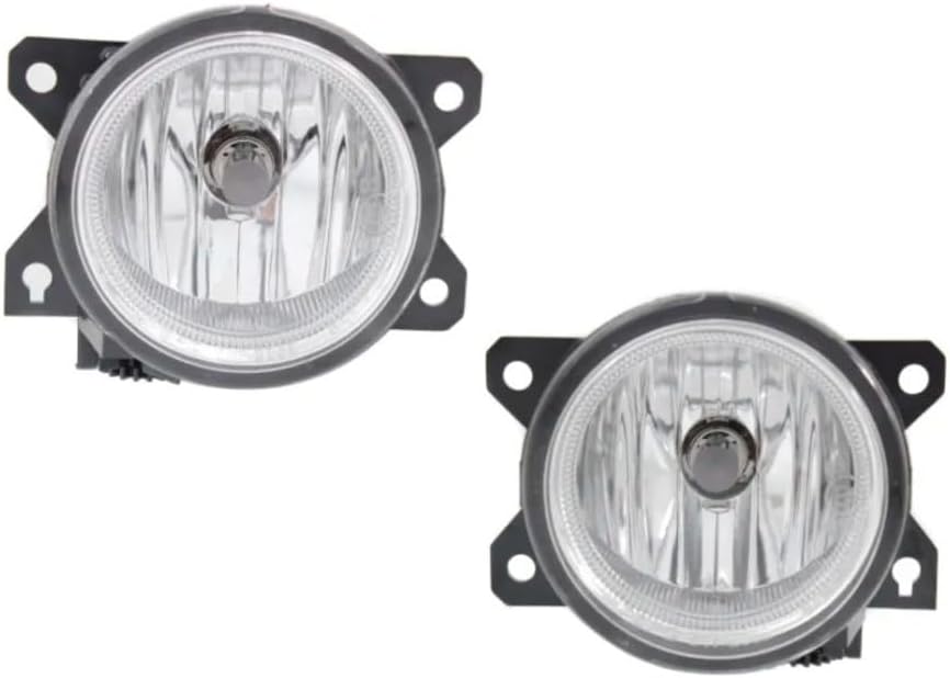 For Honda Civic Sedan Fog Light Assembly 2016 17 18 19 20 2021 Driver and Passenger Side Pair DOT Certified HO2592143, HO2593143