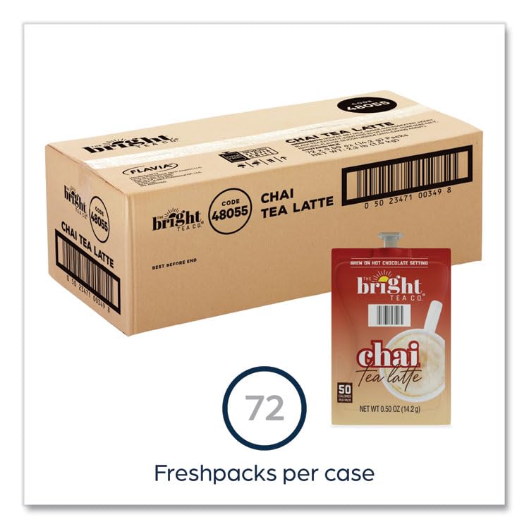 Té chai latte freshpack 72 unidades 0.5 oz miniatura 3