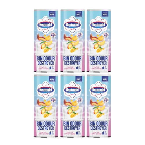 Neutradol Dustbin Odour Destroyer Peach & Mango Burst 6 x 350g