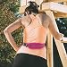 Gear Beast Running Belt Fanny Pack Waist Bag ID Key Hydration Holder, Slim Adjustable Sport And Travel Pack Holds Cell Phones Including iPhone 8 7s 7 6s 6 Plus Galaxy S6 S7 Edge S8 Plus Note 8 (Pink)