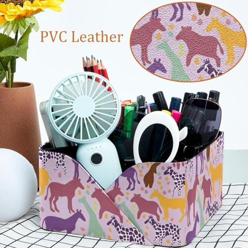 Boîte de rangement rectangulaire plastique avec compartiments pour maquillage et cosmétiques - 6