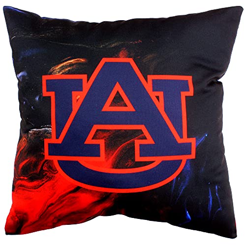 Image of College Covers Auburn Tigers 2 Sided Color Swept Decorative Pillow, 16 inch, Made in The USA