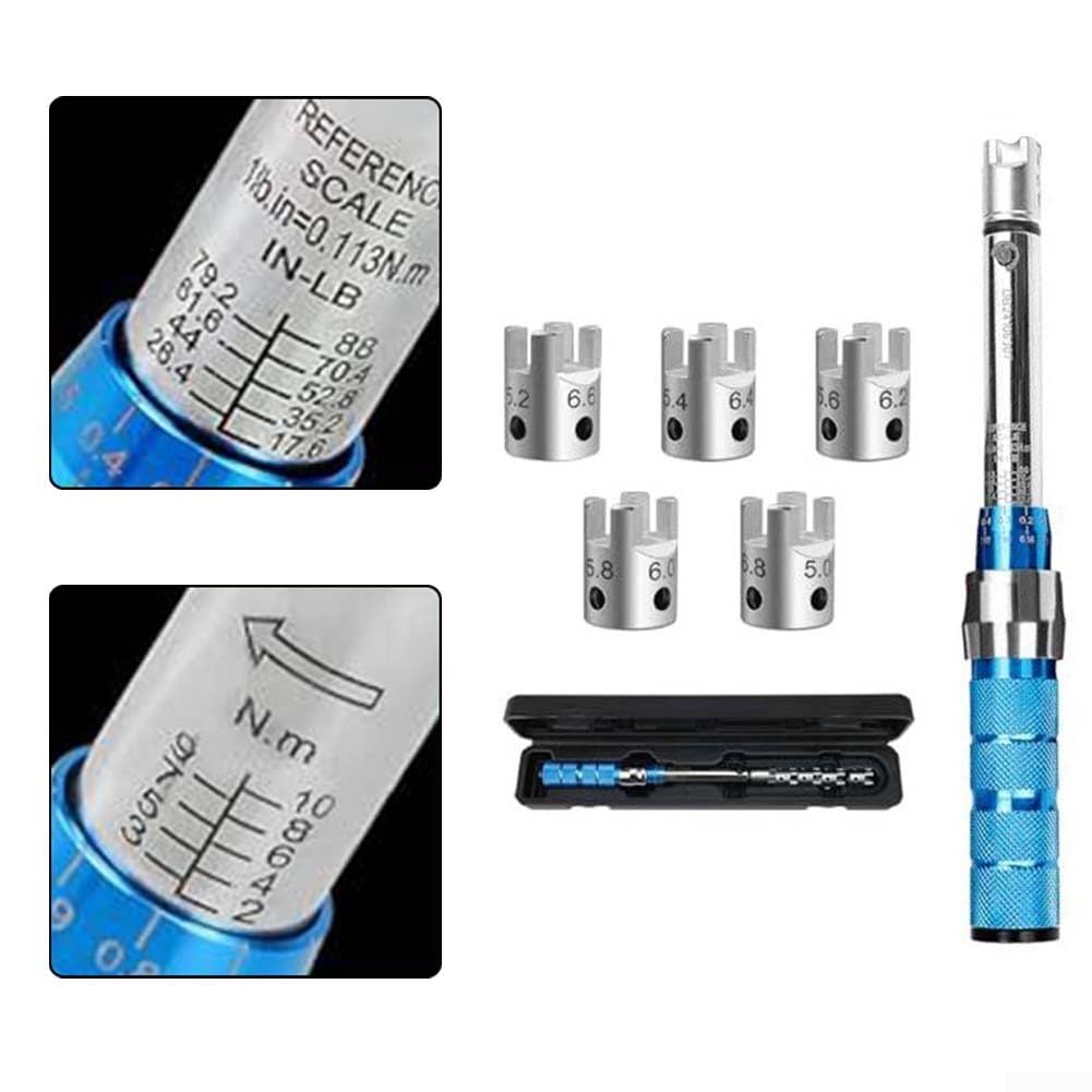 Speichenschlüssel Set 10 Größen 5.0-6.8mm Austauschbar