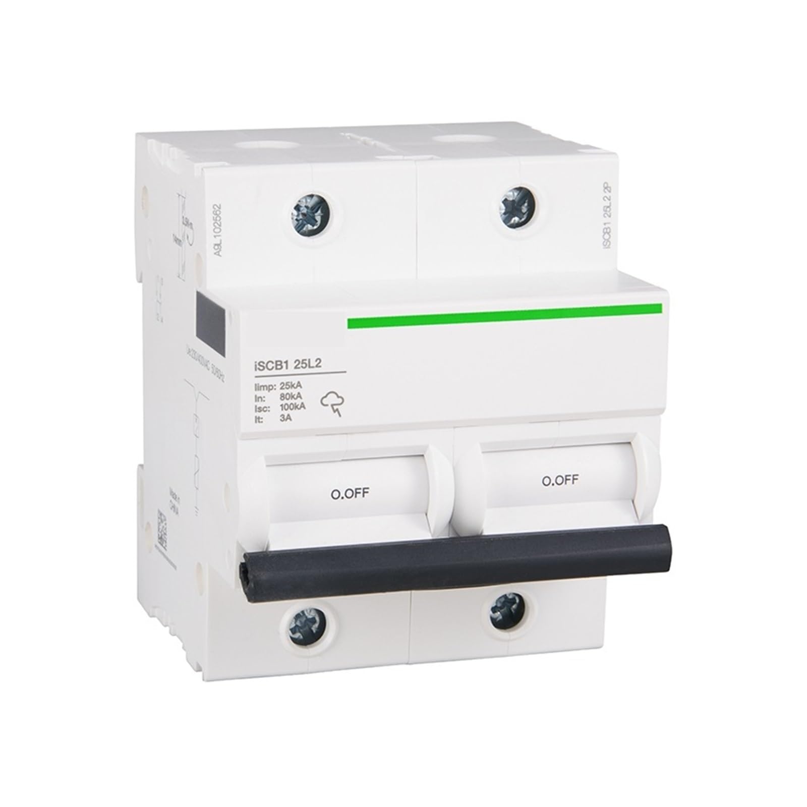 iSCB T2 protection de secours évite coupures de parasurtenseur iSCB2 100L1 2P - 2
