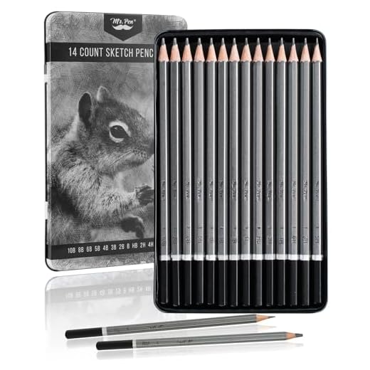 Mr. Pen- Sketch Pencils for Drawing, 14 Pack