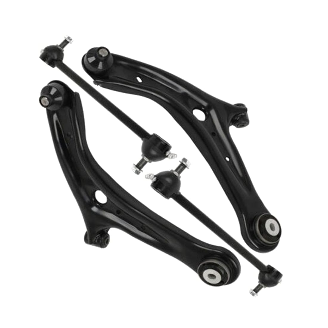 GGDZTMNB 4pcs Front Lower Control Arm Joints Sway Bar for Ford for Fiesta 2011-2018 K623290 K750612 AP843439C08 K623291