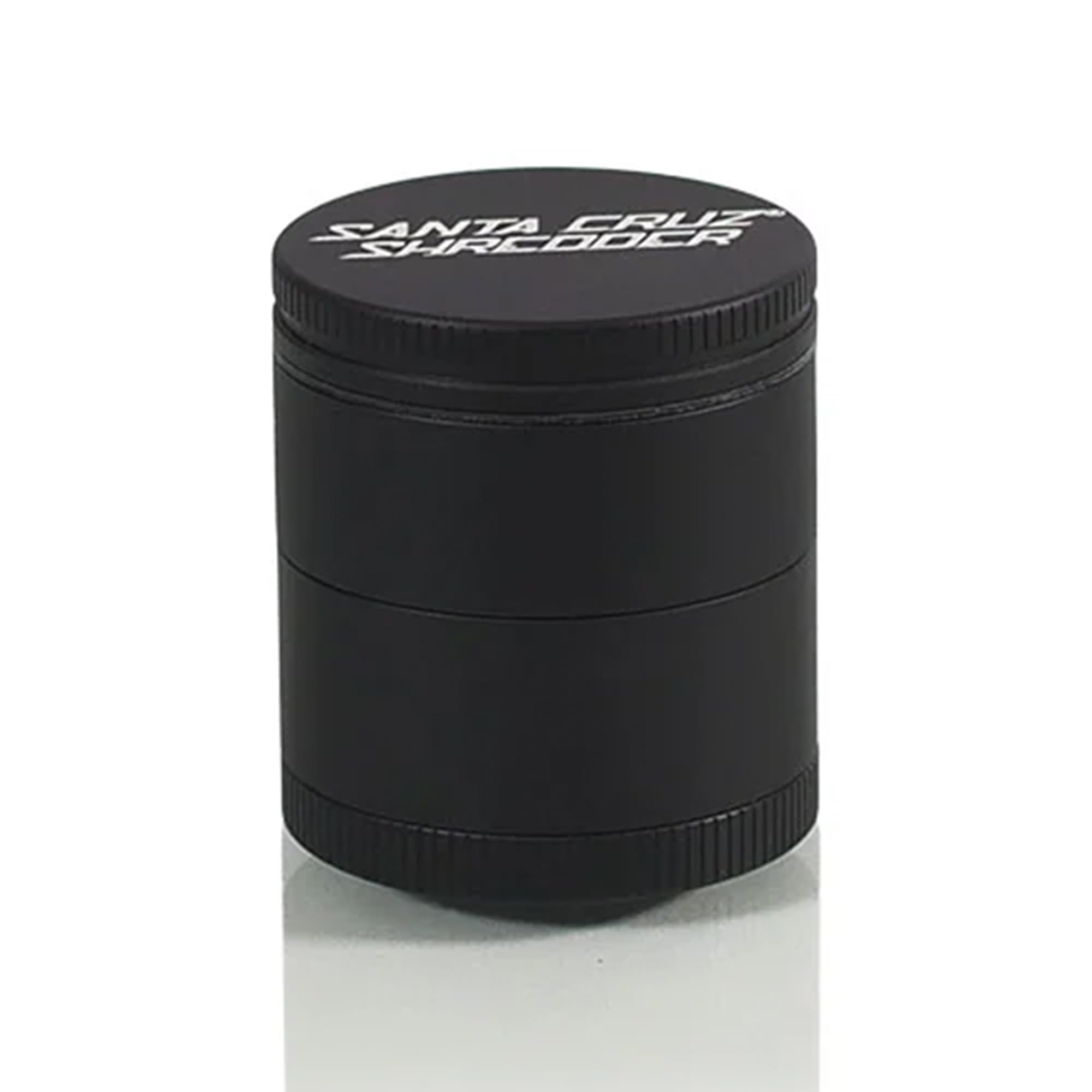 Santa Cruz Shredder Metal Spice Grinder Made in USA (Small (1.7 Inch), Black)